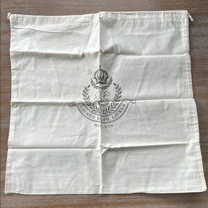 Lauren Ralph Lauren White Drawstring Bag